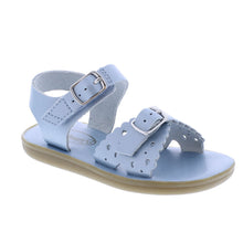 Load image into Gallery viewer, Footmates Eco-Ariel Sandal, Blue Pearl (Toddler/Child/Youth)