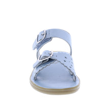 Load image into Gallery viewer, Footmates Eco-Ariel Sandal, Blue Pearl (Toddler/Child/Youth)