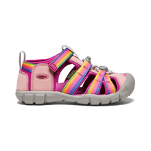 Load image into Gallery viewer, Keen Seacamp II Sandal, Rainbow/Festival Fuchsia (Child/Youth)