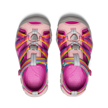 Load image into Gallery viewer, Keen Seacamp II Sandal, Rainbow/Festival Fuchsia (Child/Youth)