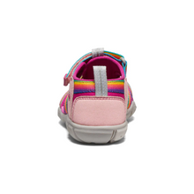 Load image into Gallery viewer, Keen Seacamp II Sandal, Rainbow/Festival Fuchsia (Child/Youth)