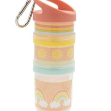 Load image into Gallery viewer, Sugarbooger Twist & Snack Stacker Rainbows & Sunshine