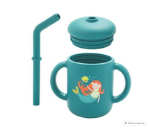 Load image into Gallery viewer, Sugarbooger Fresh & Messy Sippy Isla the Mermaid