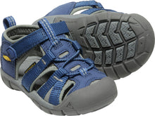 Load image into Gallery viewer, Keen Seacamp II CNX Blue Depths/Gargoyle (Toddler)
