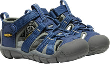 Load image into Gallery viewer, Keen Seacamp II CNX Blue Depths/Gargoyle (Toddler)
