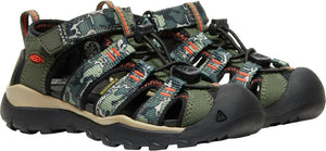 Keen Newport Neo H2 Sandal, Forest Night/Camo (Child)