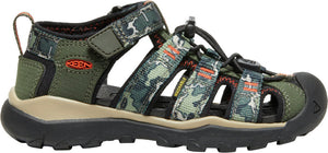 Keen Newport Neo H2 Sandal, Forest Night/Camo (Child)