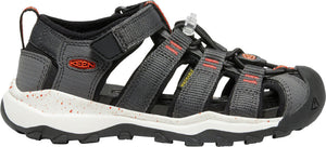 Keen Newport Neo H2 Sandal, Magnet/Spicy Orange (Child)