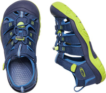 Load image into Gallery viewer, Keen Newport H2 Sandal, Assorted Blue Depths (Child)
