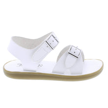 Load image into Gallery viewer, Footmates Eco-Tide Sustainable Sandal, White (Tiny/Toddler/Child/Youth)
