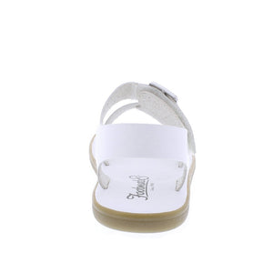 Footmates Eco-Tide Sustainable Sandal, White (Tiny/Toddler/Child/Youth)