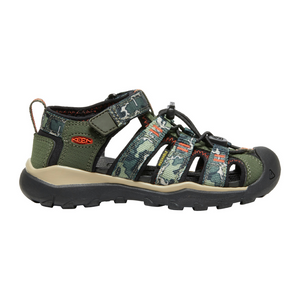 Keen Newport Neo H2 Sandal, Forest Night/Camo (Child)