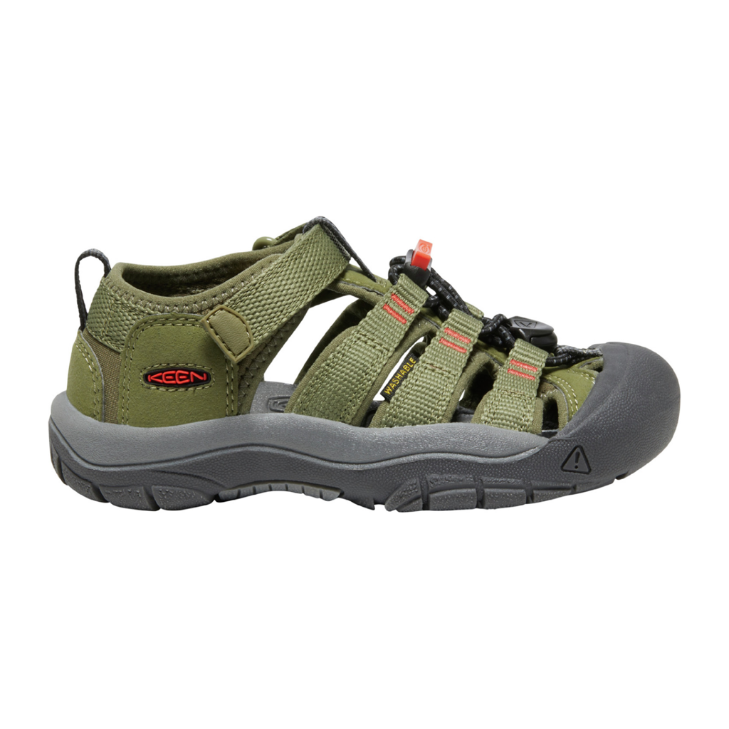 Keen Newport H2, Olive Drab/Orange (Child)