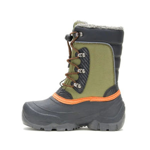 Kamik Luke 3 Winter Boot, Olive (Child/Youth)