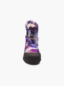 Bogs B-Moc Snow Oil Twist, Purple Multi (Child/Youth)