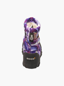 Bogs B-Moc Snow Oil Twist, Purple Multi (Child/Youth)