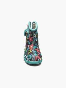 Baby Bogs II Cartoon Flower, Ink Blue Multi (Toddler/Child)