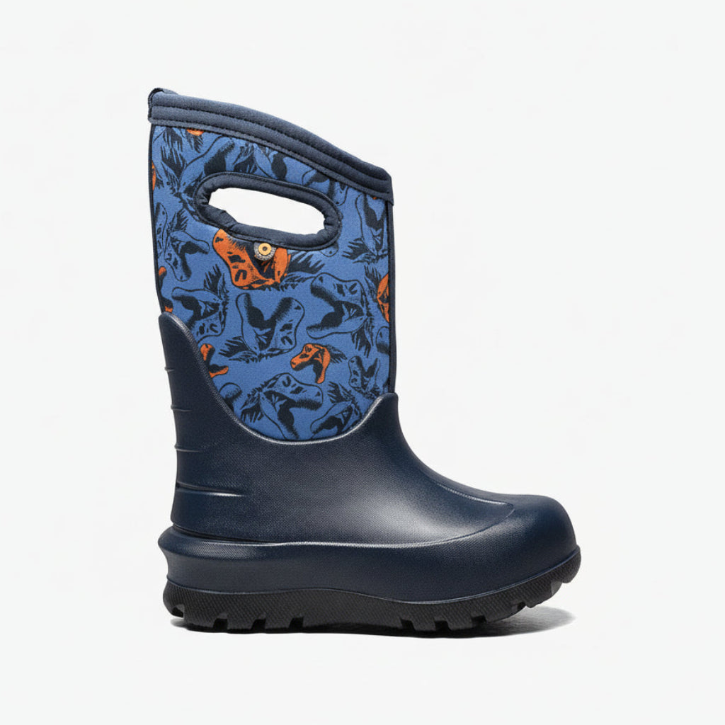 Bogs Neo-Classic Cool Dino, Navy Multi