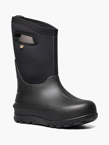 Bogs Neo-Classic Solid Black (Child/Youth)