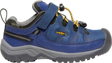 Load image into Gallery viewer, Keen Targhee Low Waterproof Hiker, Blue Depths/Forest Night (Child)
