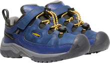 Load image into Gallery viewer, Keen Targhee Low Waterproof Hiker, Blue Depths/Forest Night (Child)
