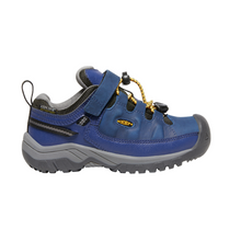 Load image into Gallery viewer, Keen Targhee Low Waterproof Hiker, Blue Depths/Forest Night (Child)
