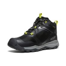 Load image into Gallery viewer, Keen Wanduro Mid Waterproof Hiker, Black/Silver (Child/Youth)
