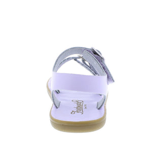 Footmates Ariel Leather Sandal, Lavender (Toddler/Child/Youth)