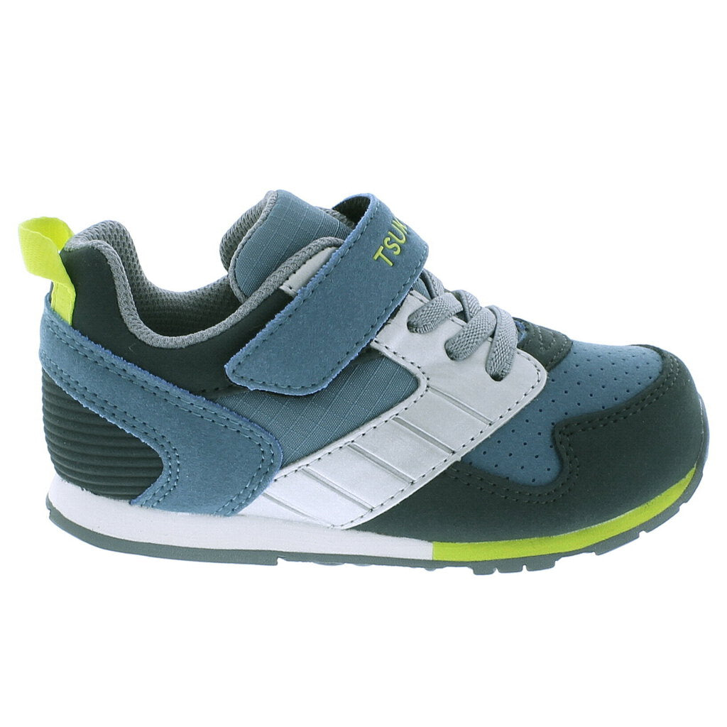 Tsukihoshi Racer, Sea/Lime (Tiny/Toddler/Child)