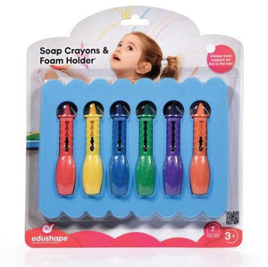 Edushape Soap Crayons & Foam Holder