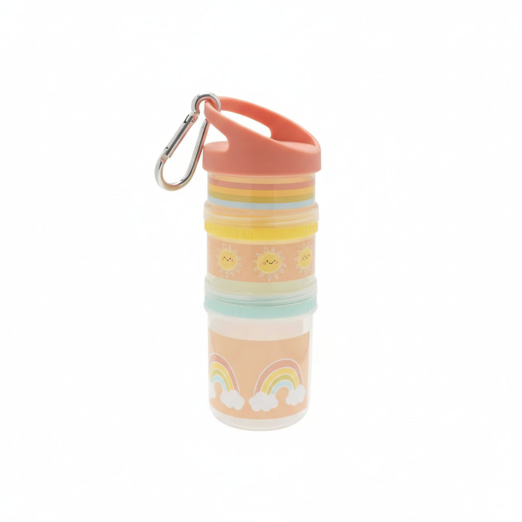 Sugarbooger Twist & Snack Stacker Rainbows & Sunshine