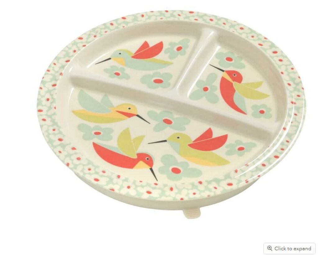 Sugarbooger Divided Suction Plate Hummingbird