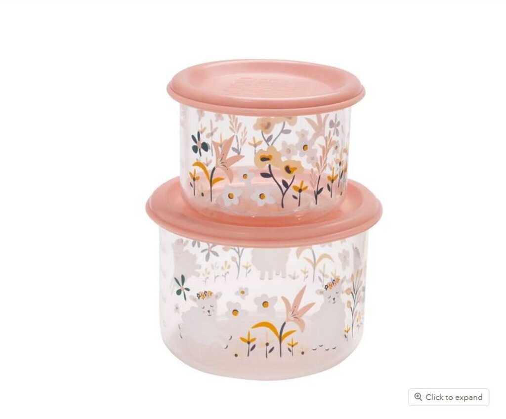 Sugarbooger Good Lunch Small Snack Containers Lily the Lamb