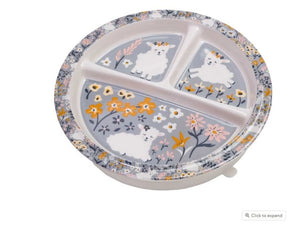 Sugarbooger Divided Suction Plate Lily the Lamb