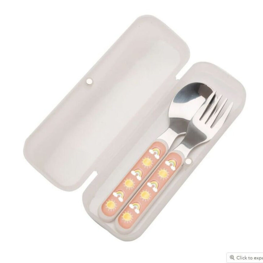 Sugarbooger Silverware Set Rainbows & Sunshine