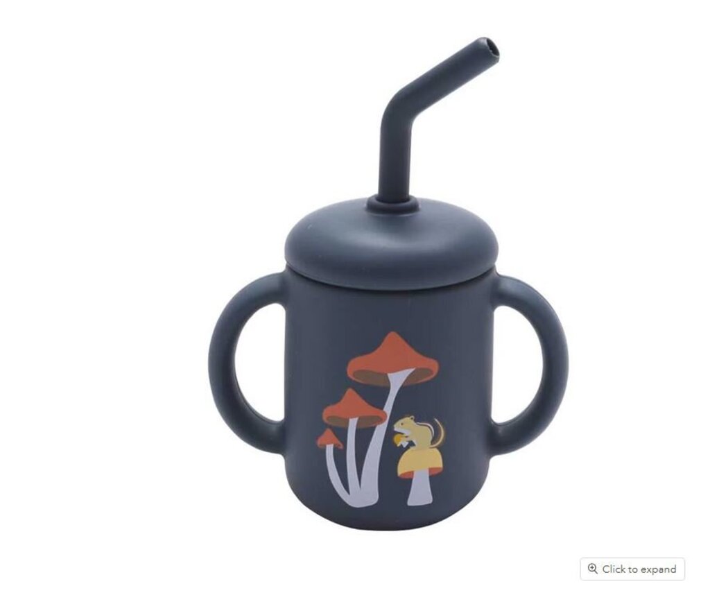 Sugarbooger Fresh & Messy Sippy Cup Mostly Mushroom