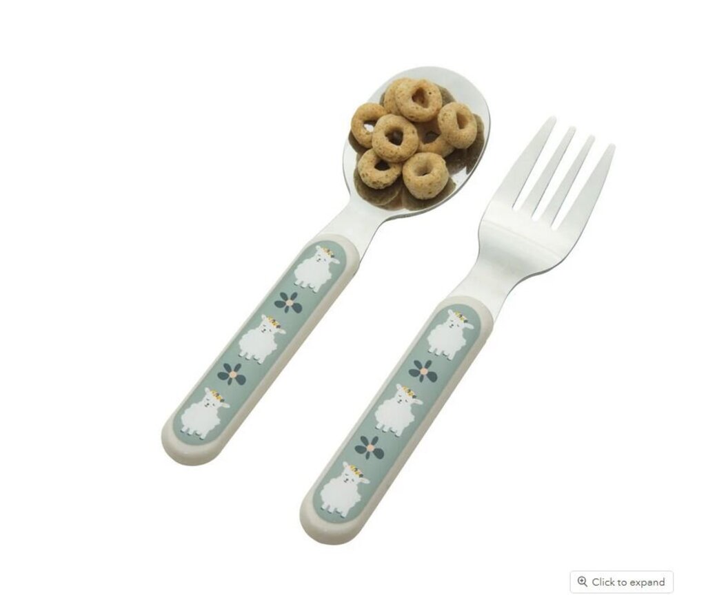 Sugarbooger Silverware Set Lily the Lamb