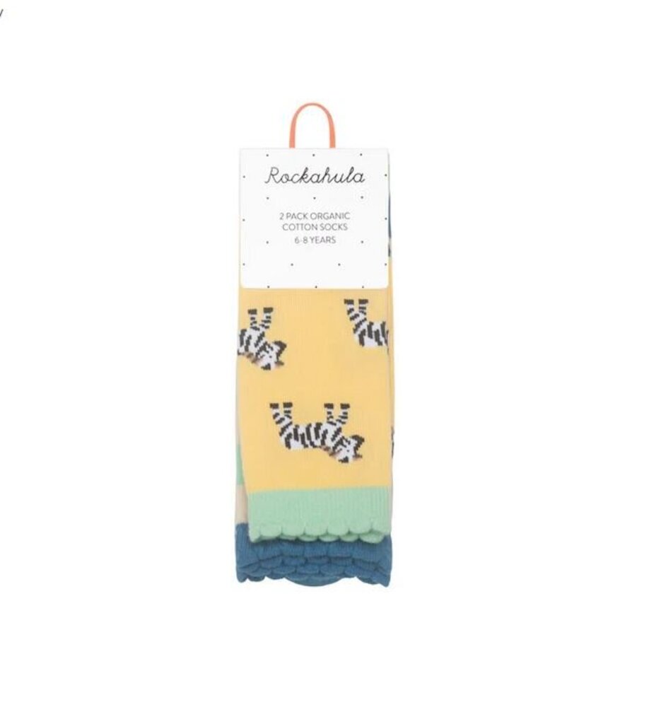 Rockahula 2 Pack Socks Safari Fun