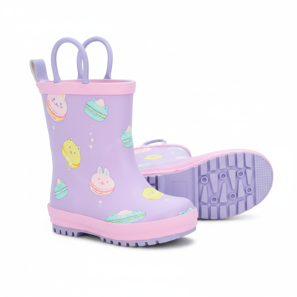 Jan & Jul Puddle-Dry Rain Boots Macarons