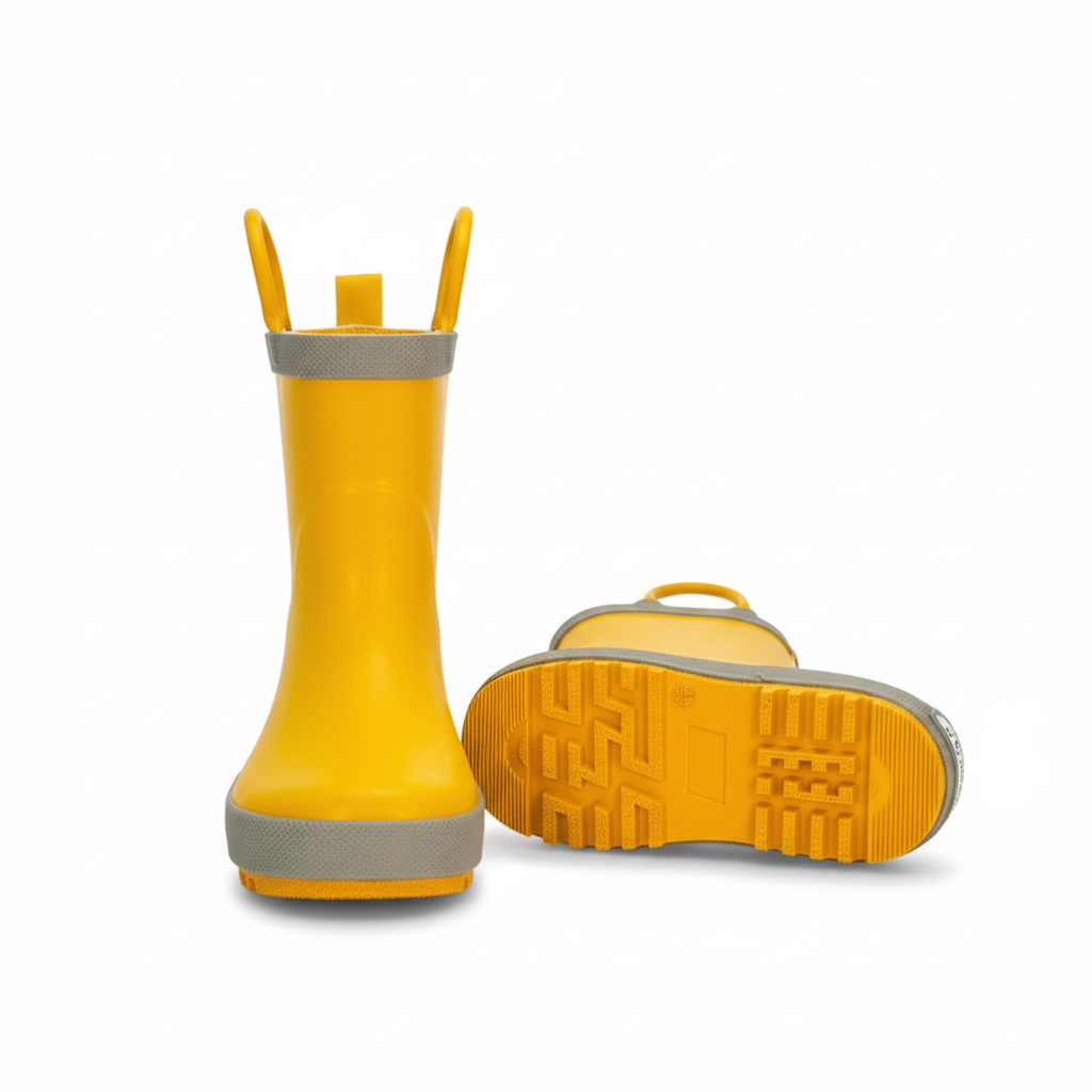 Jan & Jul Puddle-Dry Rain Boots Yellow