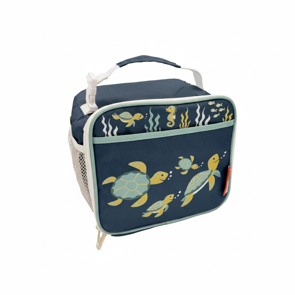 Sugarbooger Super Zippee Lunch Tote Sea Turtle