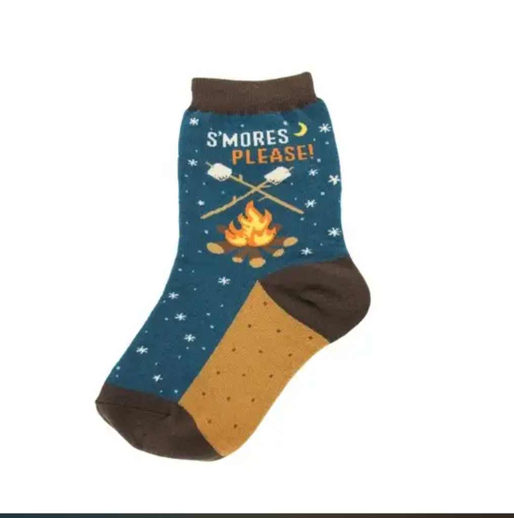 4-7 years (10-1Y shoe) Foot Traffic Socks Smores