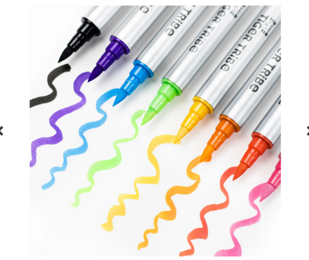 Tiger Tribe Dual Tip Paint Pens
