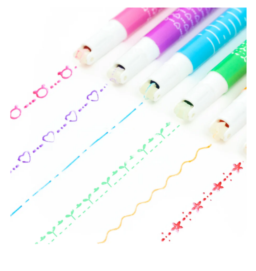 Tiger Tribe Roller Pattern Pens