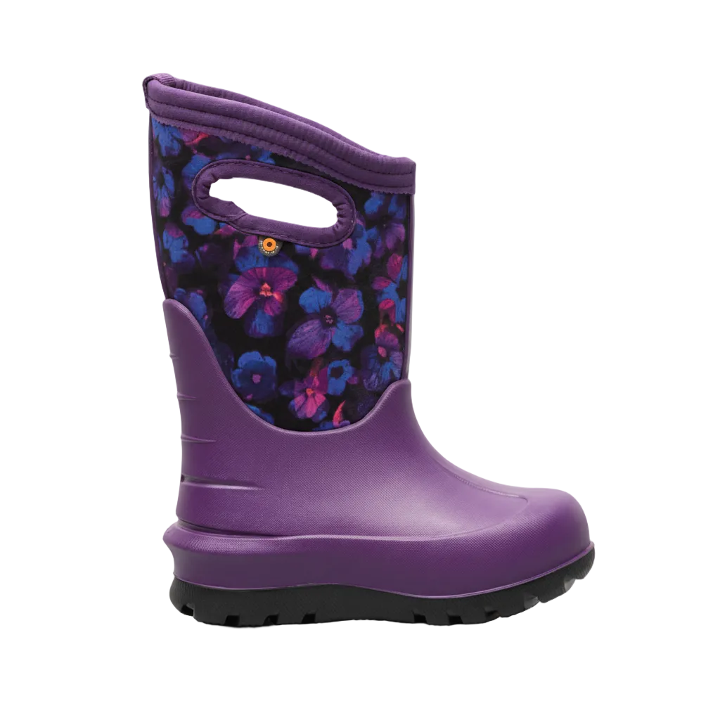 Bogs Neo-Classic Petal Purple Multi