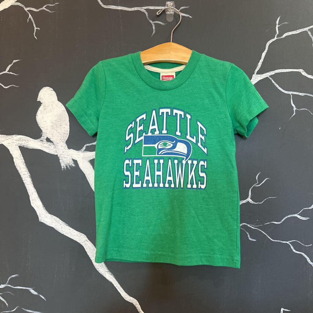 Homage Green Seahawks SS Tee 4