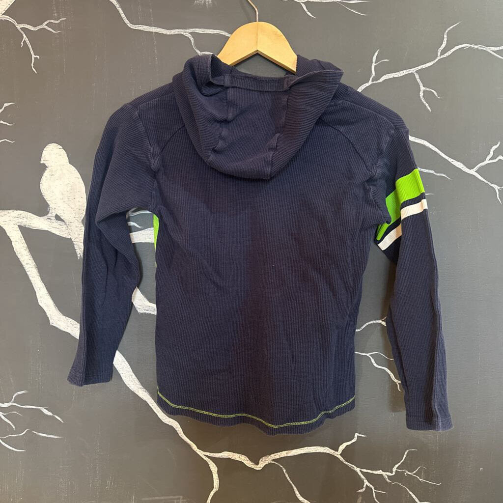 NFL Seahawks LS Hooded Waffle Tee 8
