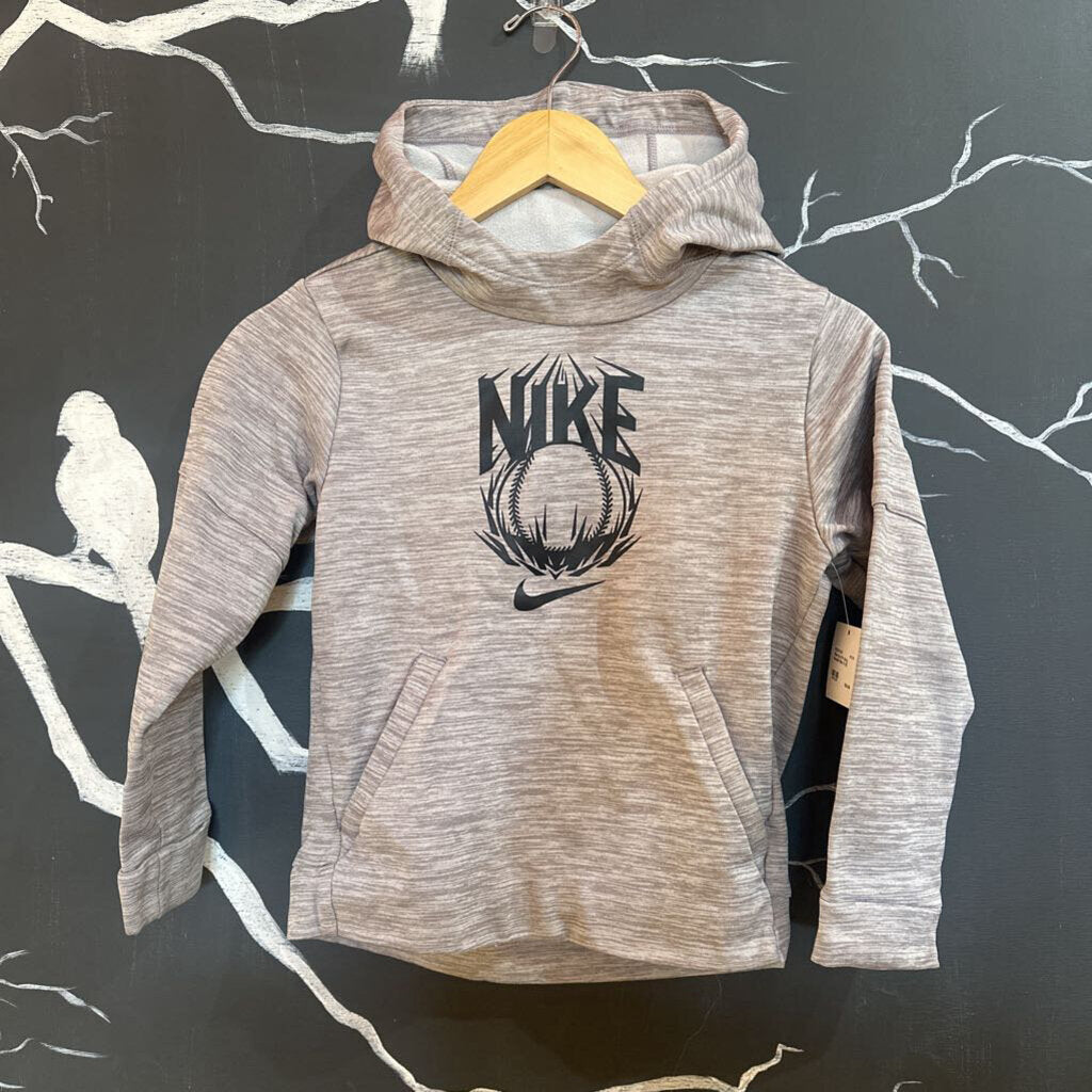 Nike Dry Fit Grey Hoodie Size S (6)