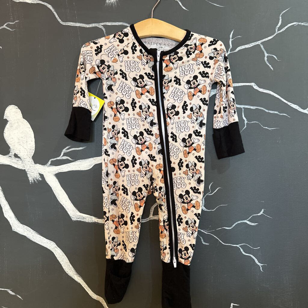 Aspen Mikey Mouse Halloween Pjs3-6