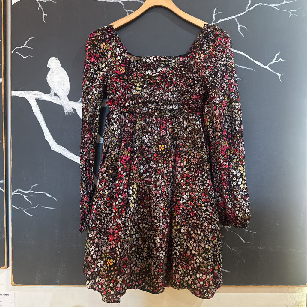 Gap Kids Floral Long Sleeve Dress 12